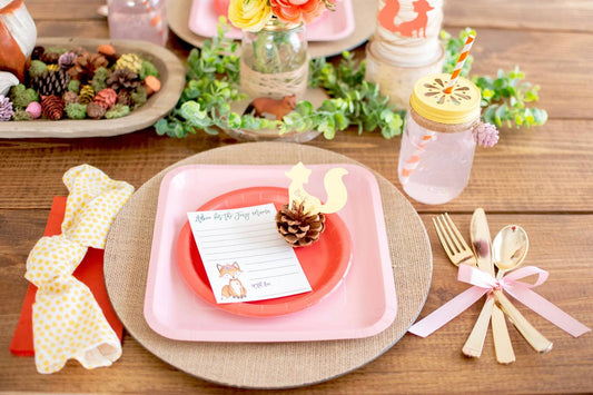 fox baby shower ideas